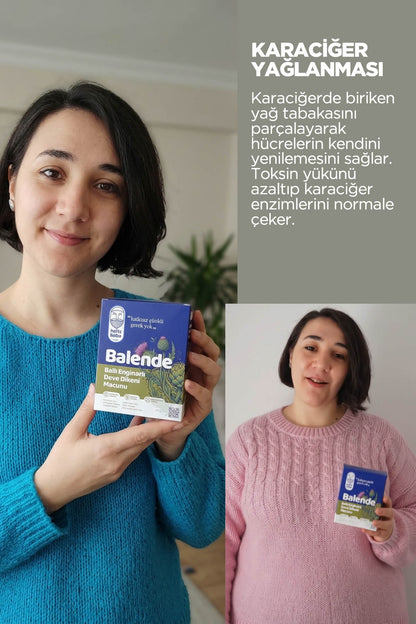 BALENDE Ballı Enginarlı Deve Dikeni Macunu 15'li Şaset