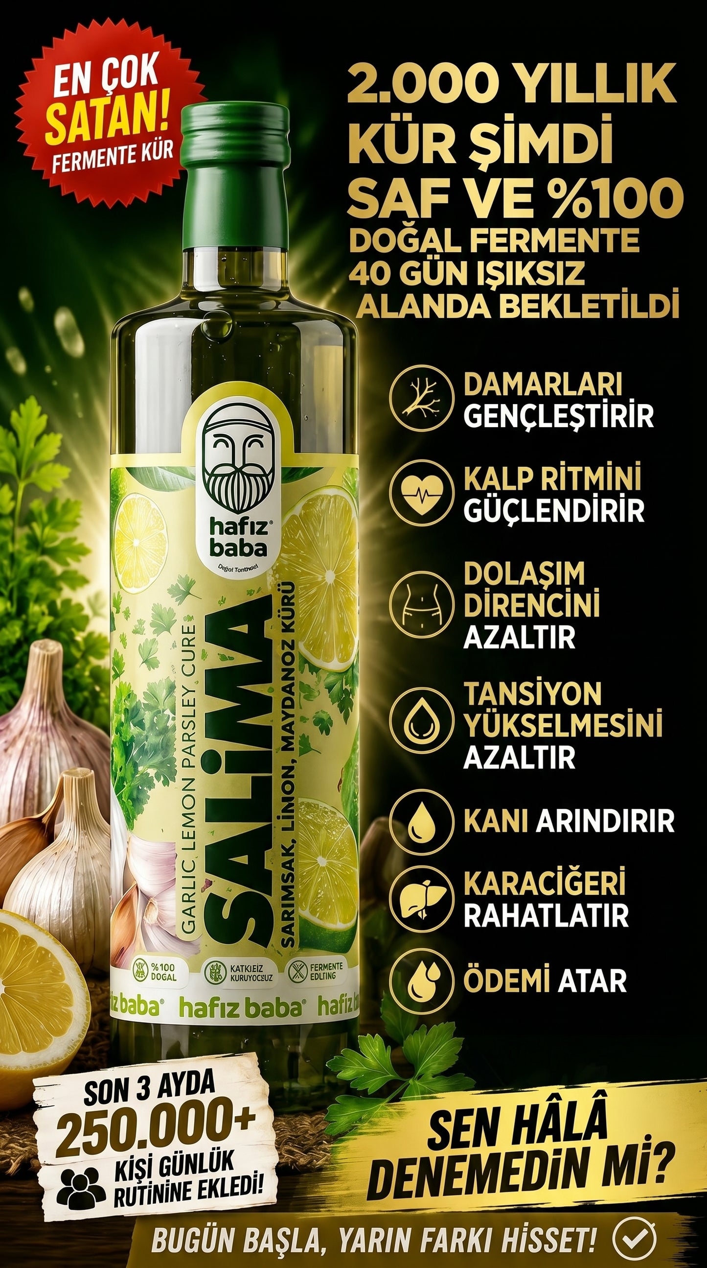 SALİMA Doğal Fermente Kür - (Türkiye'de Tek)