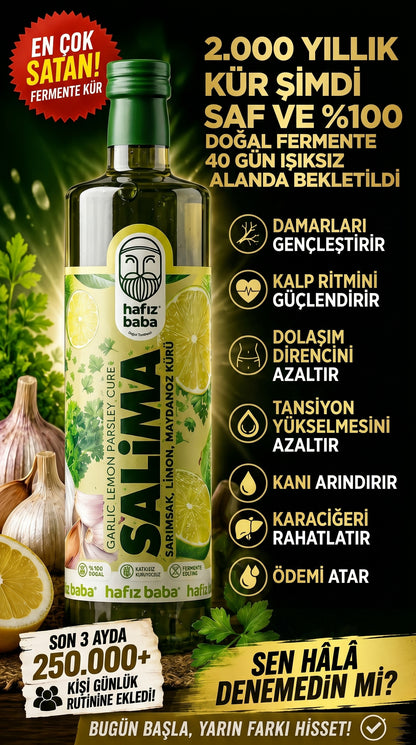 SALİMA Doğal Fermente Kür - (Türkiye'de Tek)