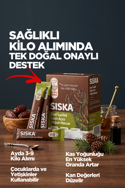 Sıska Macunu 15'li Şaset Türkiye'de Tek